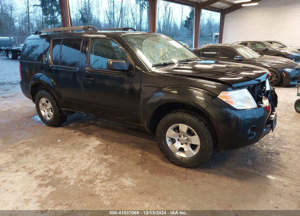 2011 NISSAN PATHFINDER S VIN: 5N1AR1NB2BC612868