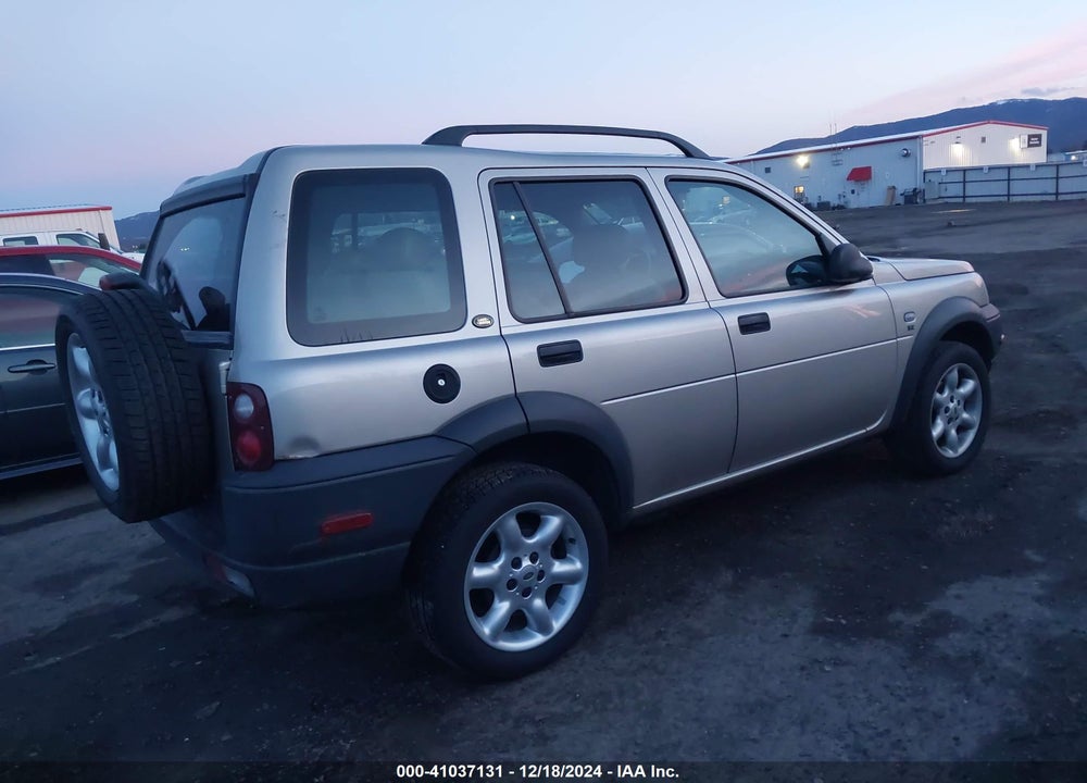 2002 LAND ROVER FREELANDER SE VIN: SALNY22222A395250