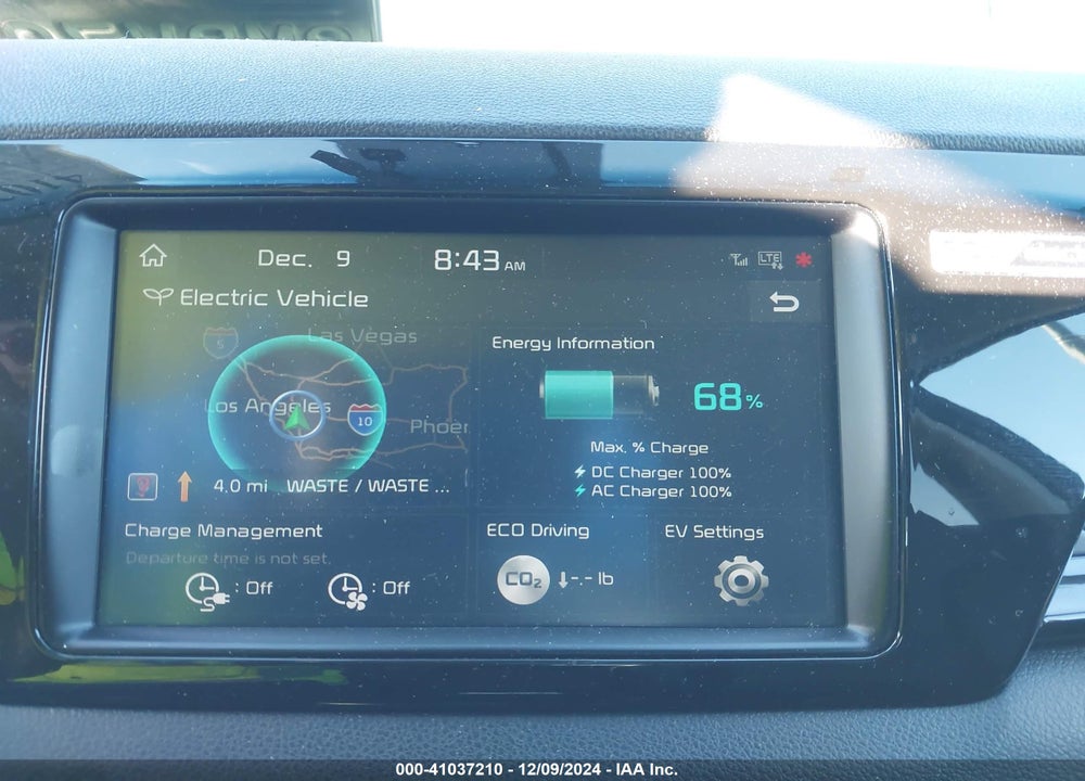 2019 KIA NIRO EV EX PREMIUM VIN: KNDCE3LG4K5020153