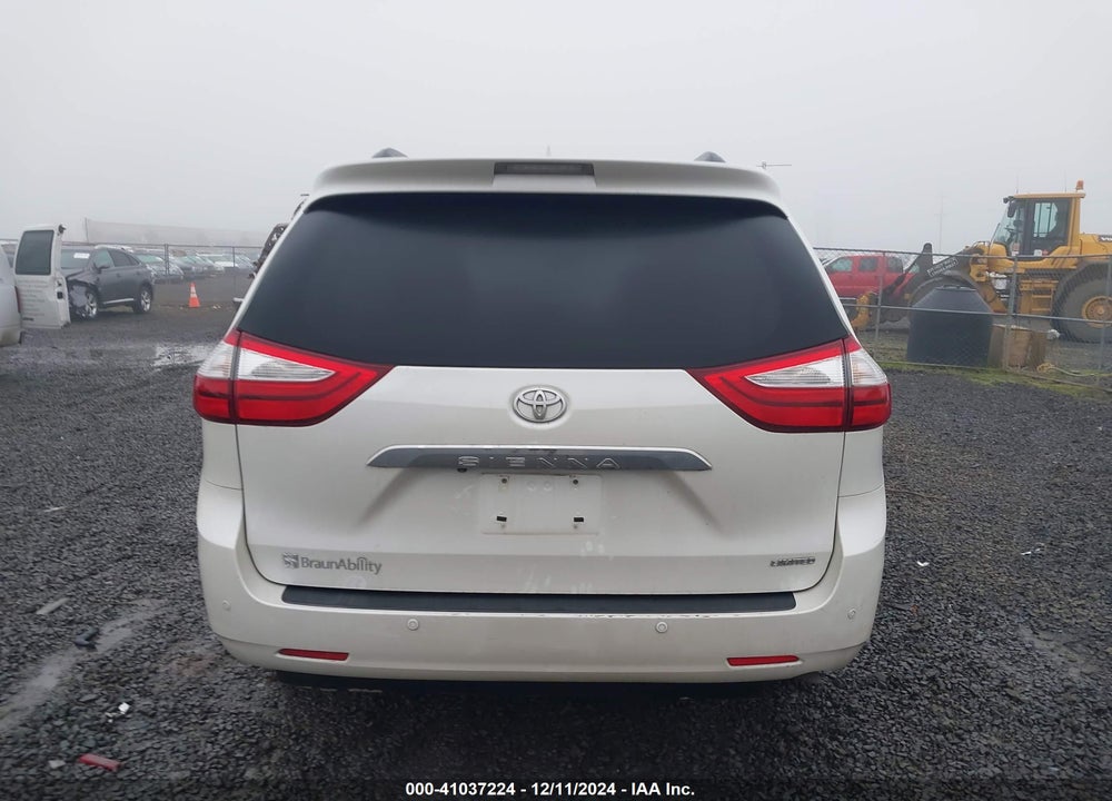 2016 TOYOTA SIENNA LIMITED PREMIUM 7 PASSENGER VIN: 5TDYK3DC6GS706142
