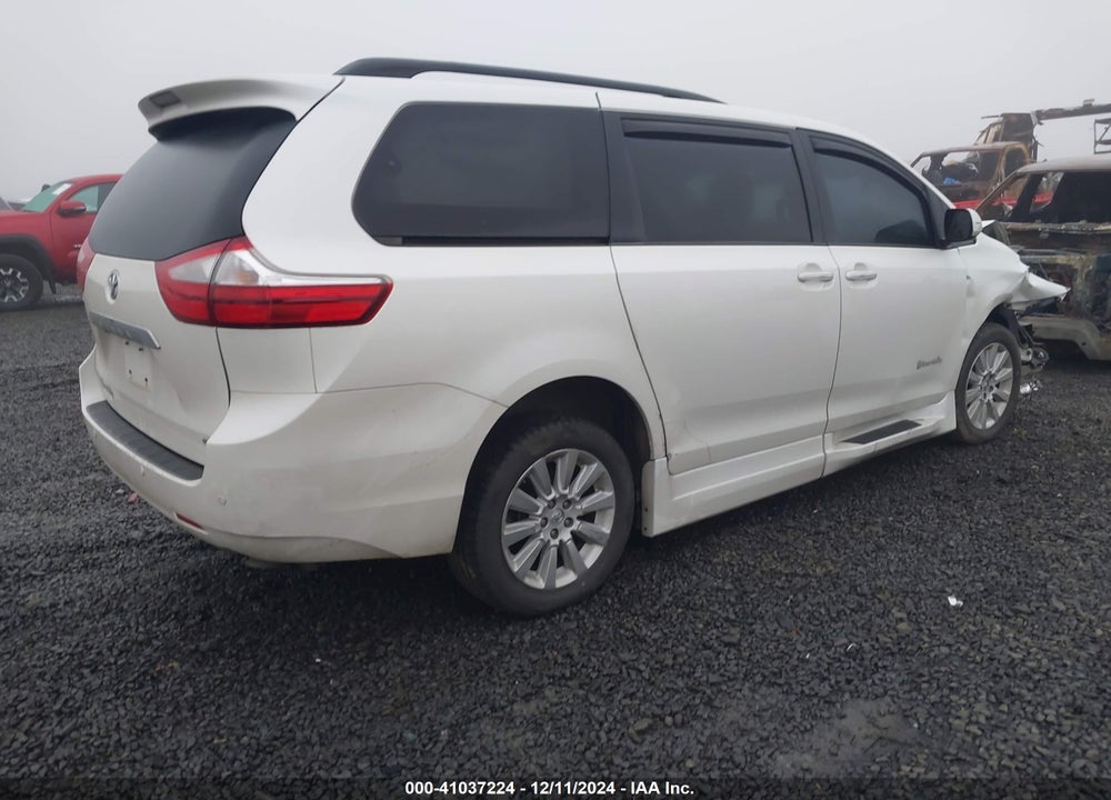 2016 TOYOTA SIENNA LIMITED PREMIUM 7 PASSENGER VIN: 5TDYK3DC6GS706142