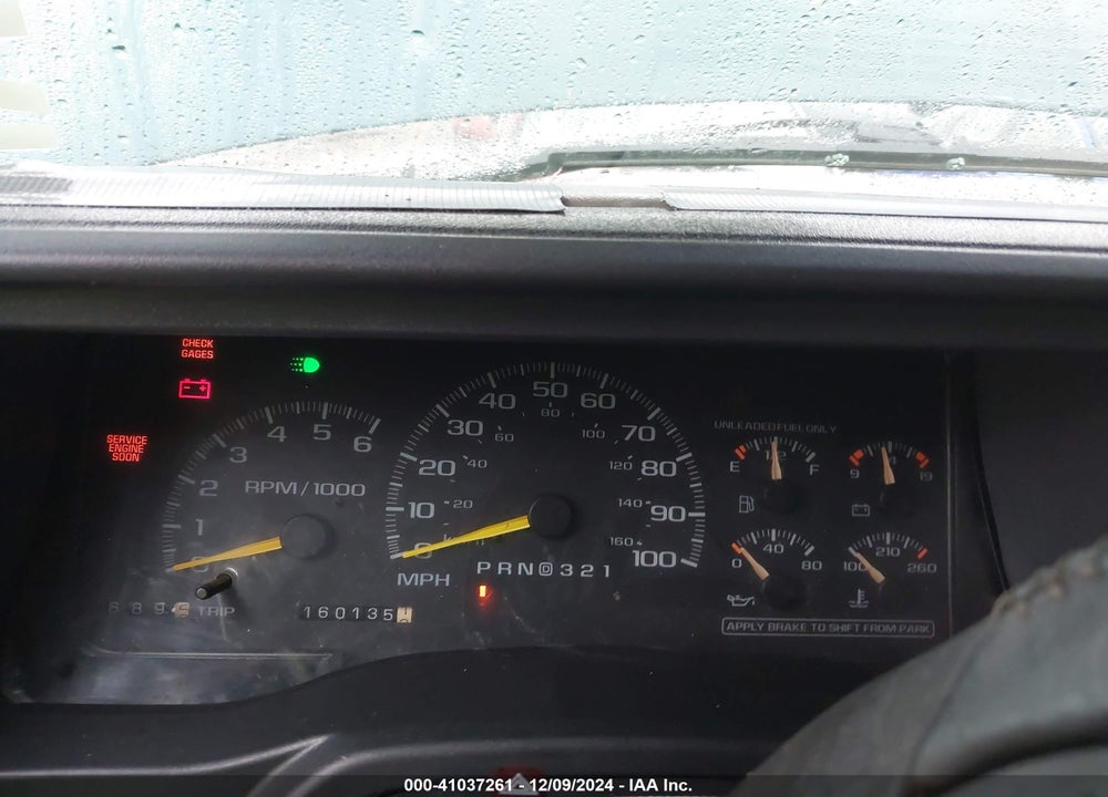 1997 GMC SIERRA 1500 SL WIDESIDE VIN: 1GTEK19RXVE544460
