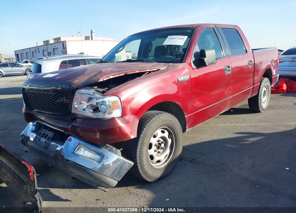 2005 FORD F-150 LARIAT/XLT VIN: 1FTPW12565KE59802