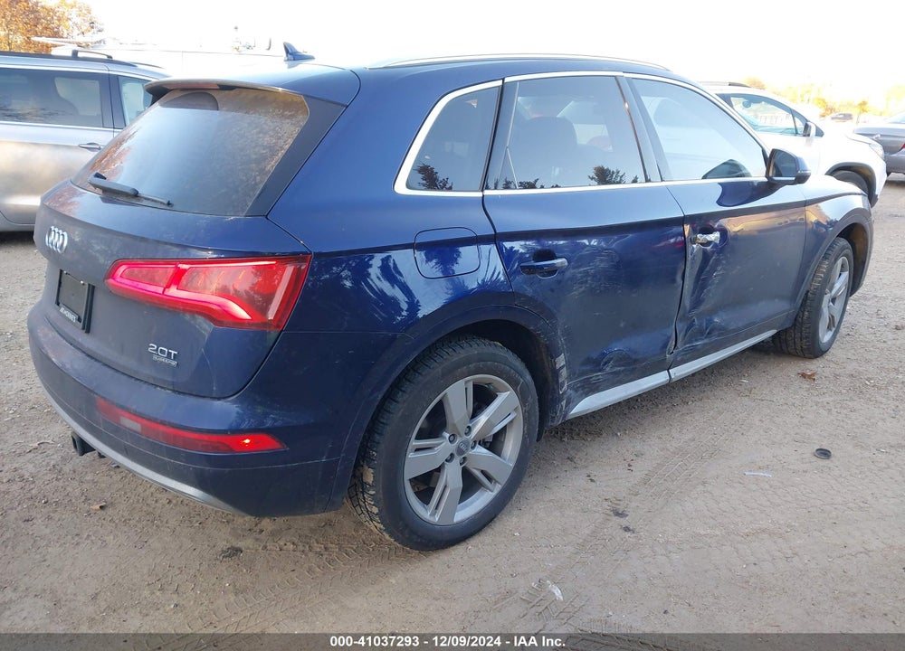 2018 AUDI Q5 2.0T PREMIUM/2.0T TECH PREMIUM VIN: WA1BNAFY4J2233974