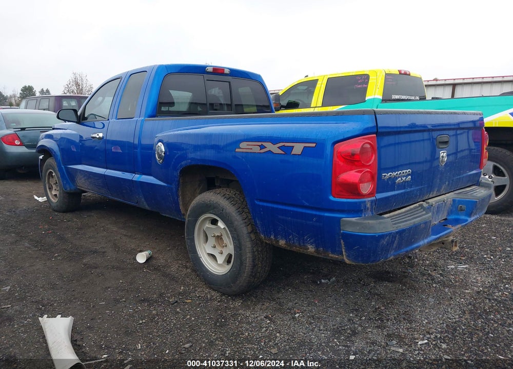 2008 DODGE DAKOTA SXT/BIGHORN/LONESTAR VIN: 1D7HW32K08S532646