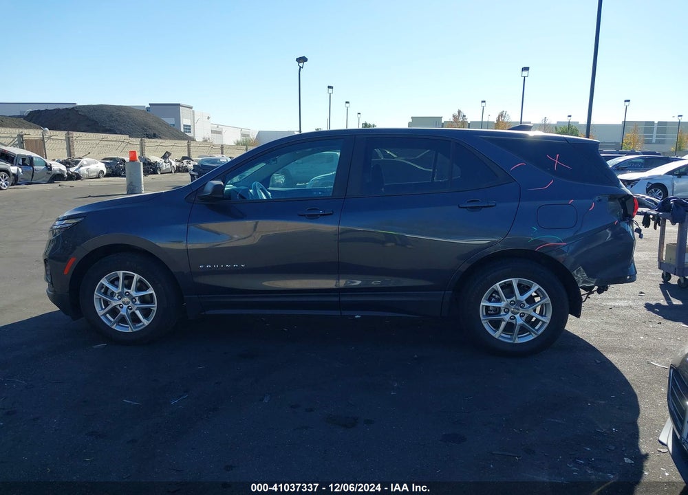 2022 CHEVROLET EQUINOX FWD LS VIN: 3GNAXHEV4NS206772
