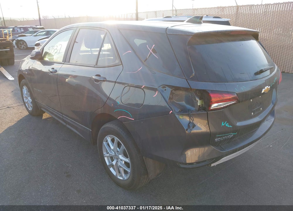 2022 CHEVROLET EQUINOX FWD LS VIN: 3GNAXHEV4NS206772