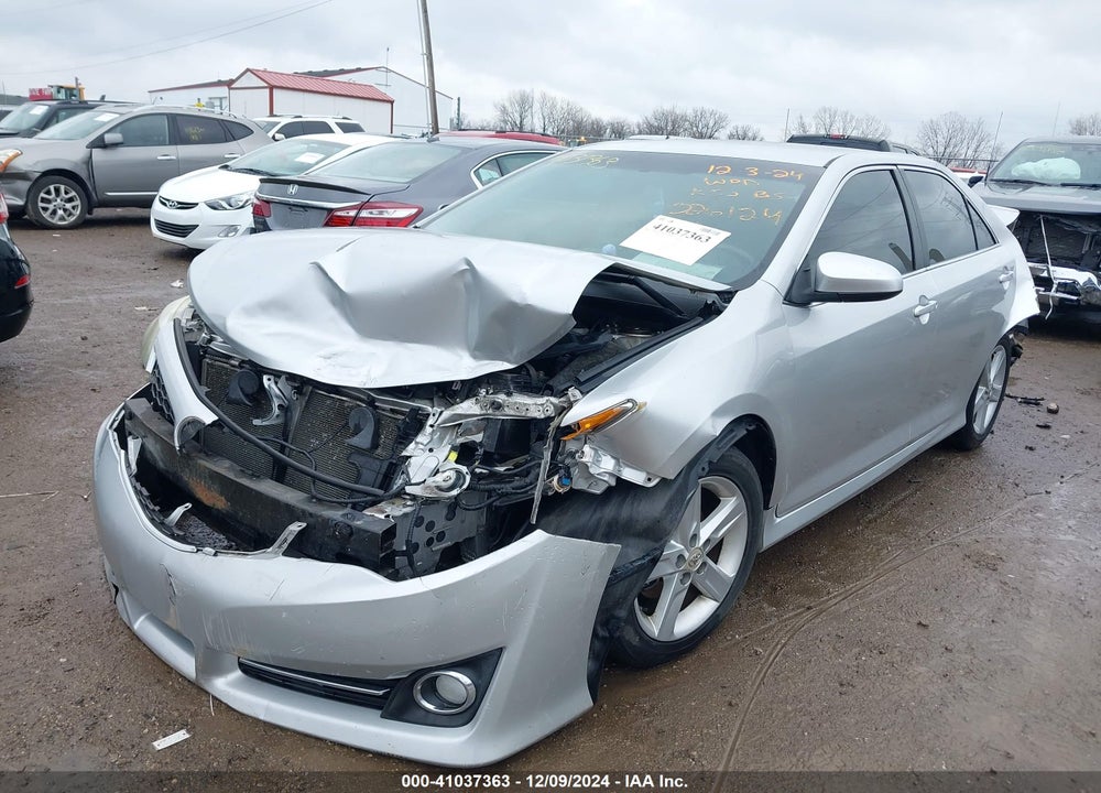 2012 TOYOTA CAMRY SE VIN: 4T1BF1FK5CU026124