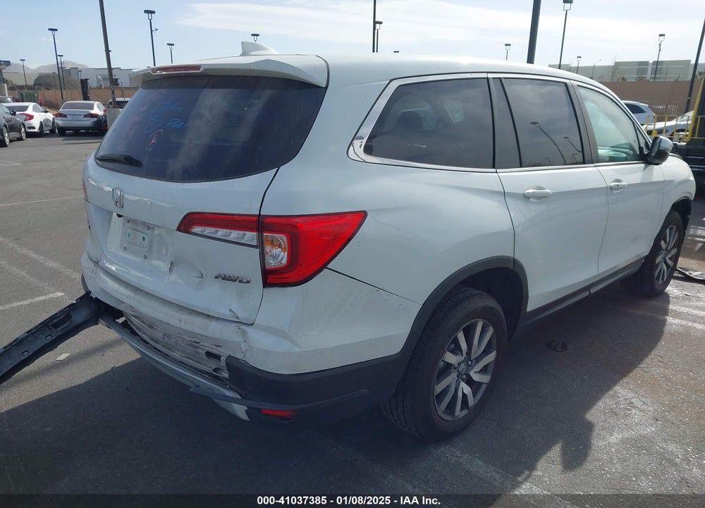 2021 HONDA PILOT AWD EX-L VIN: 5FNYF6H54MB091253