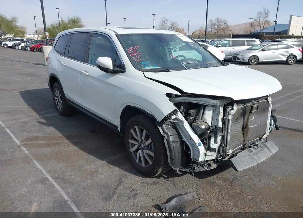 2021 HONDA PILOT AWD EX-L VIN: 5FNYF6H54MB091253