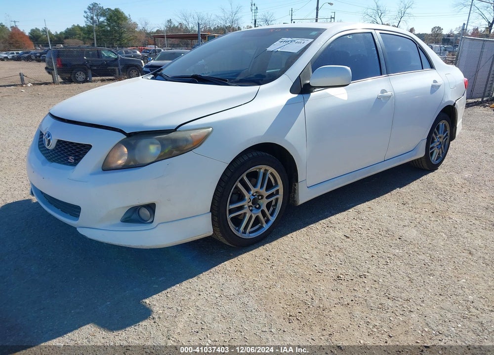 2009 TOYOTA COROLLA S VIN: 1NXBU40E29Z018727