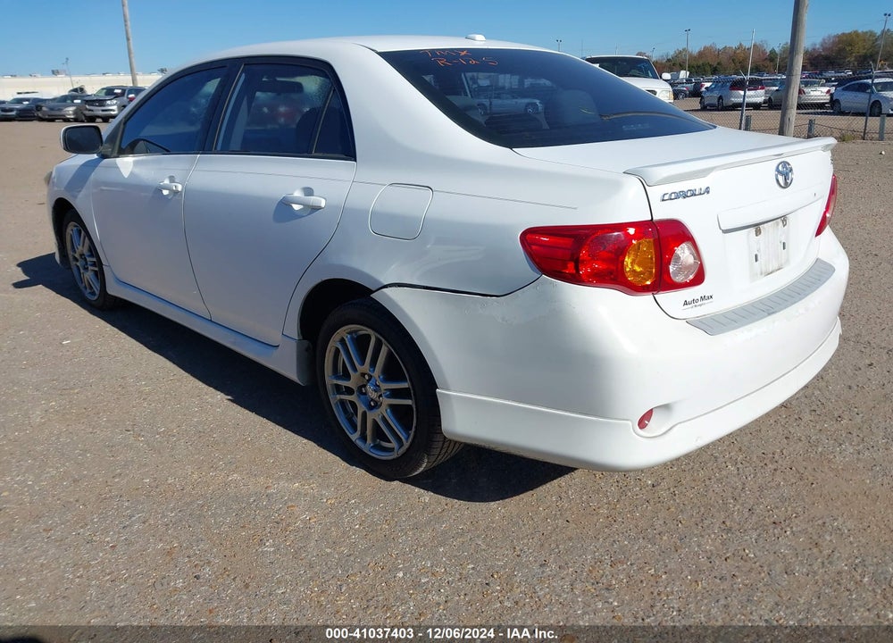 2009 TOYOTA COROLLA S VIN: 1NXBU40E29Z018727