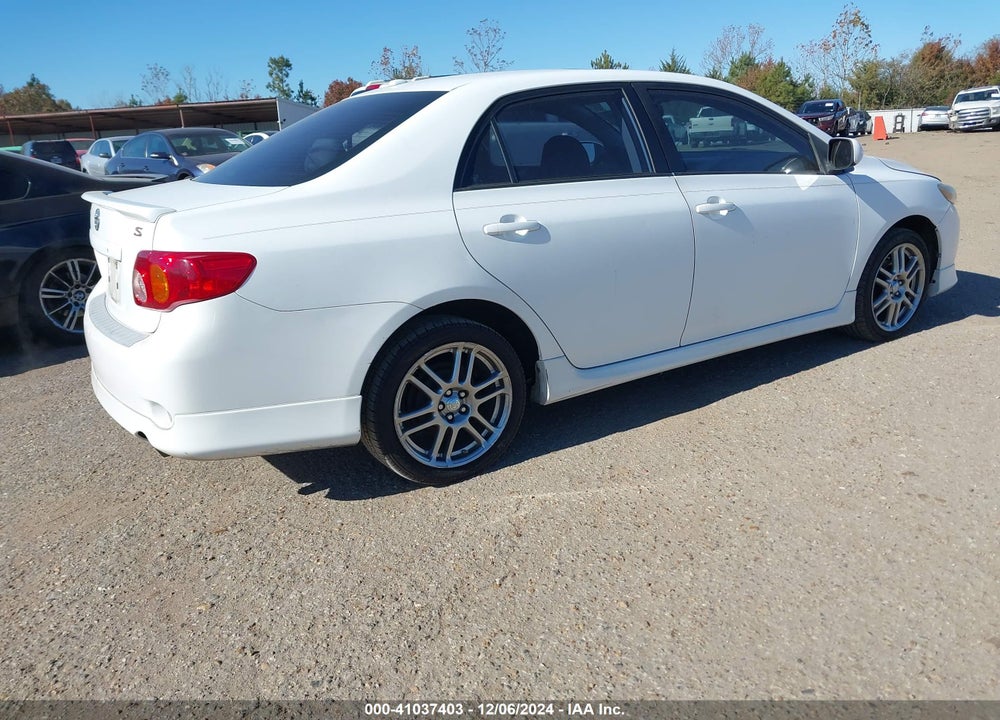 2009 TOYOTA COROLLA S VIN: 1NXBU40E29Z018727
