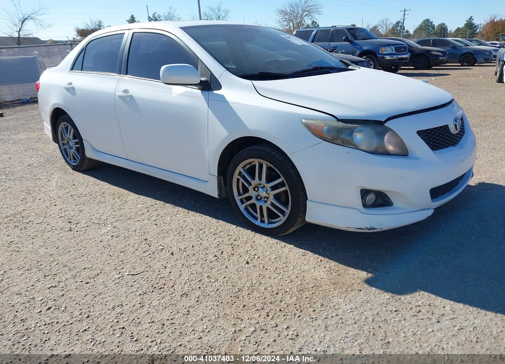 2009 TOYOTA COROLLA S VIN: 1NXBU40E29Z018727