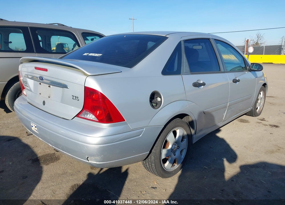 2002 FORD FOCUS ZTS VIN: 1FAFP38302W110736