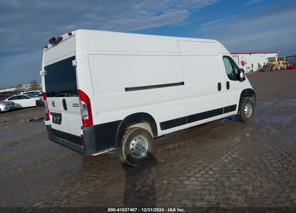 2023 RAM PROMASTER 2500 HIGH ROOF 159 WB VIN: 3C6LRVDGXPE606003