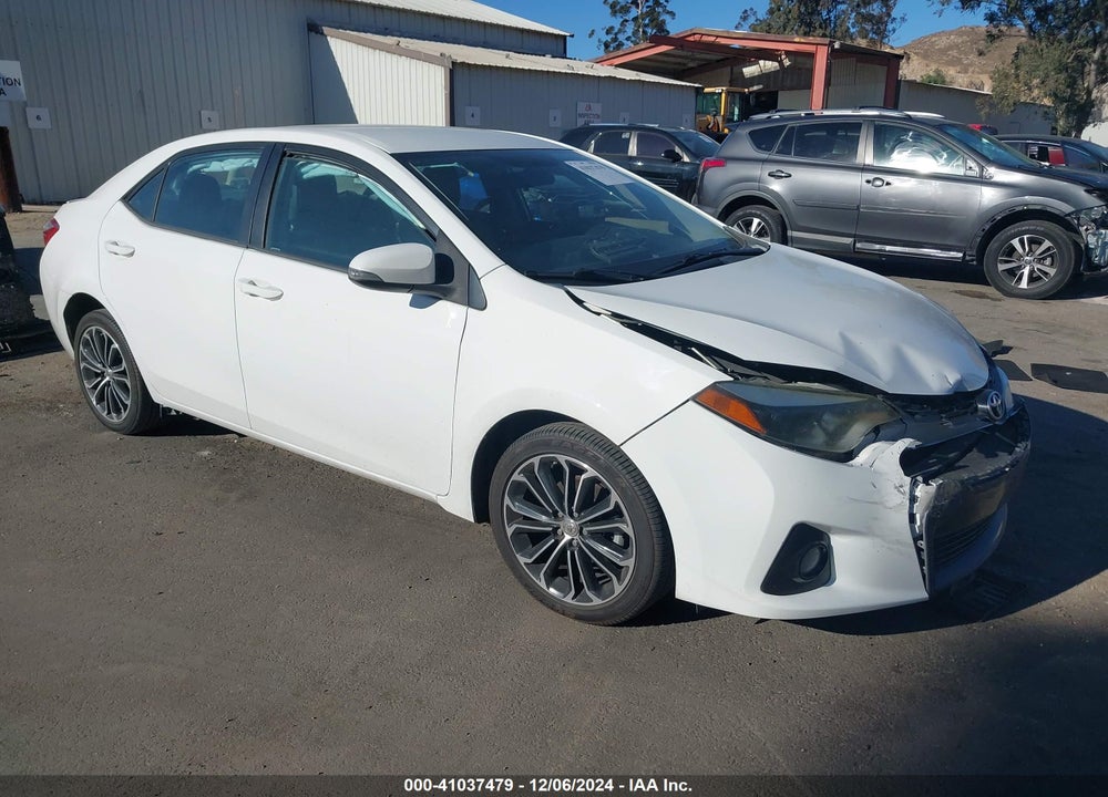 2014 TOYOTA COROLLA S PLUS VIN: 5YFBURHEXEP025132