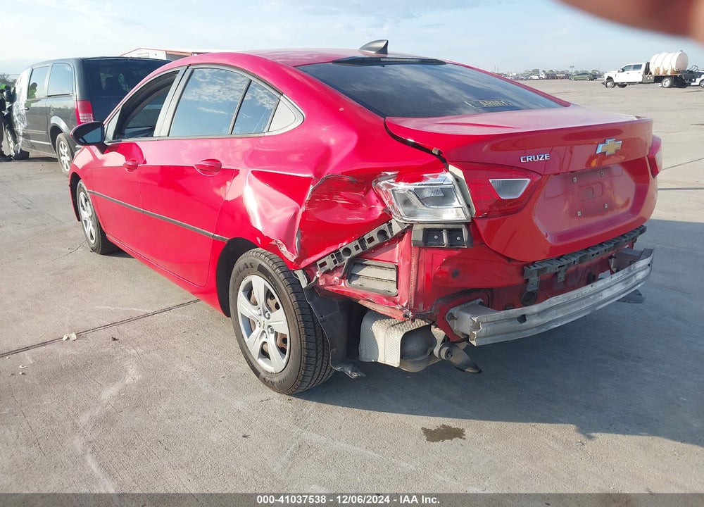 2017 CHEVROLET CRUZE LS AUTO VIN: 1G1BC5SM8H7217854