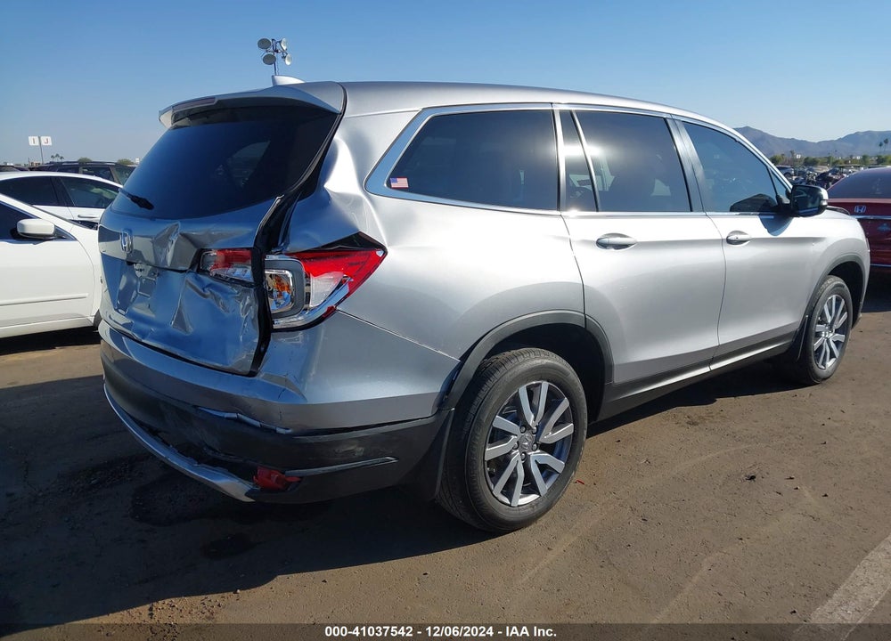 2021 HONDA PILOT 2WD EX-L VIN: 5FNYF5H51MB036284