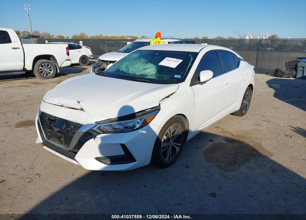 2022 NISSAN SENTRA SV XTRONIC CVT VIN: 3N1AB8CV5NY301531
