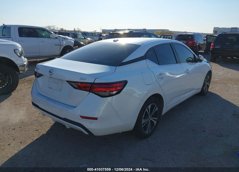 2022 NISSAN SENTRA SV XTRONIC CVT VIN: 3N1AB8CV5NY301531