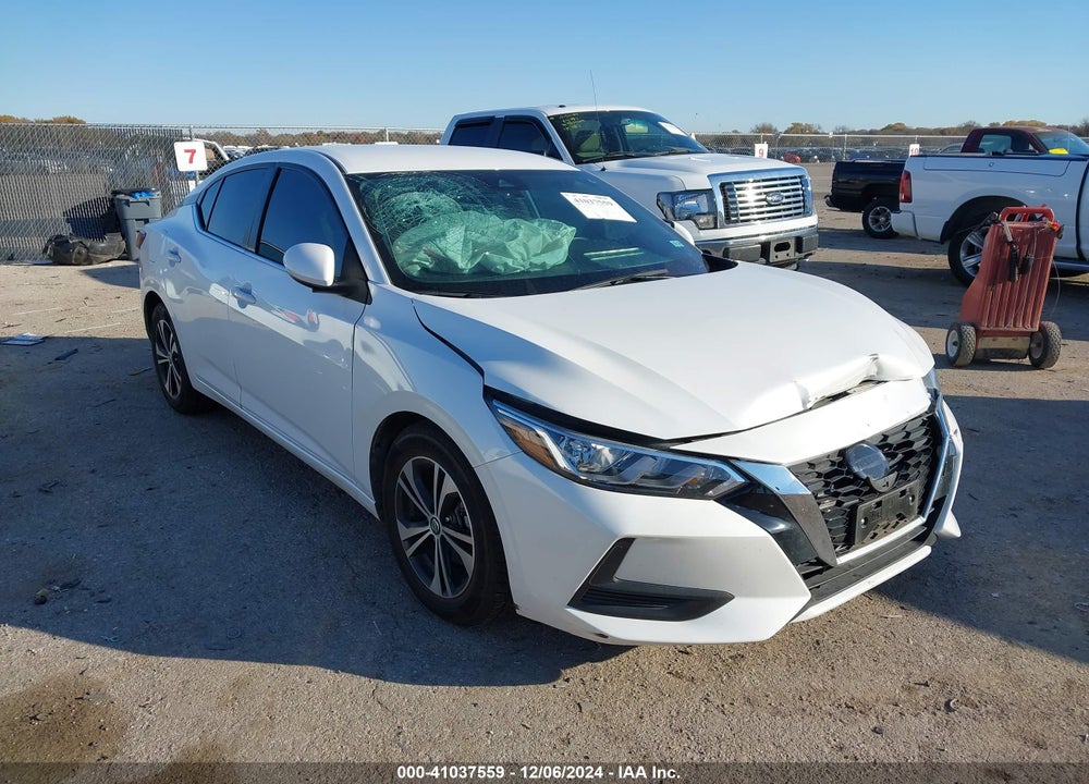 2022 NISSAN SENTRA SV XTRONIC CVT VIN: 3N1AB8CV5NY301531