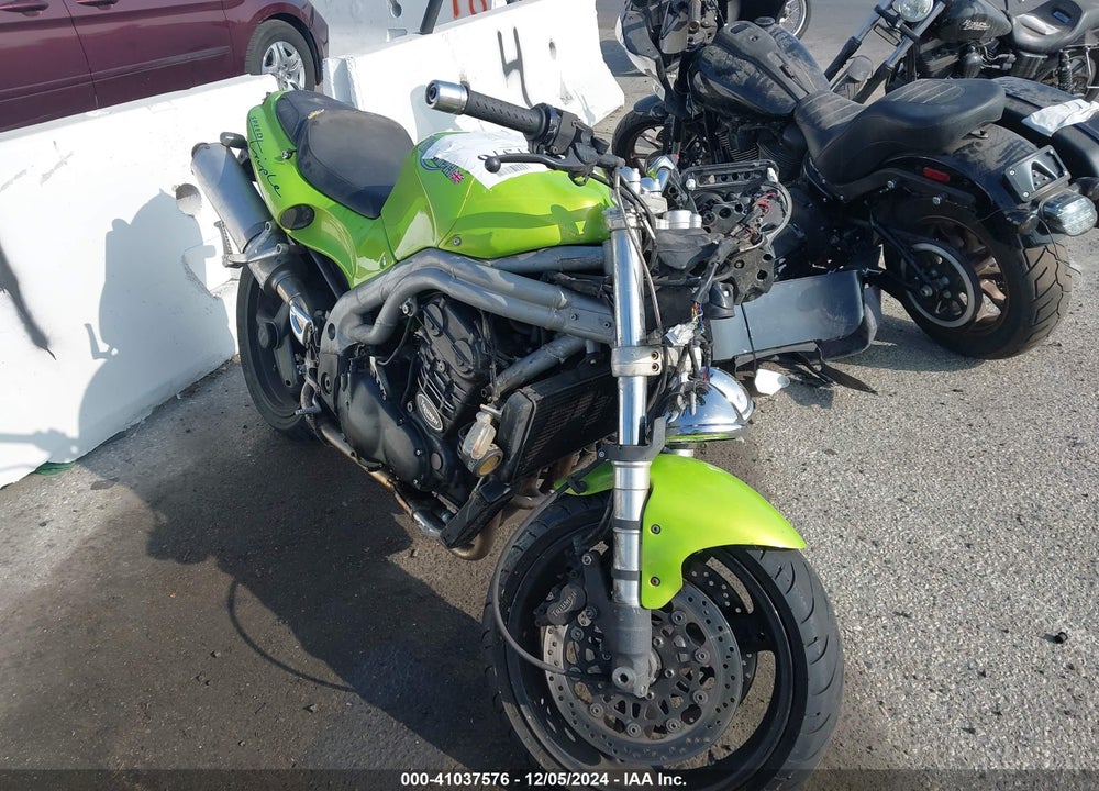 1999 TRIUMPH MOTORCYCLE SPEED TRIPLE VIN: SMT500FM5XJ072141