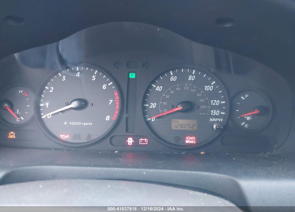 2004 HYUNDAI SANTA FE GLS VIN: KM8SC73D14U845618