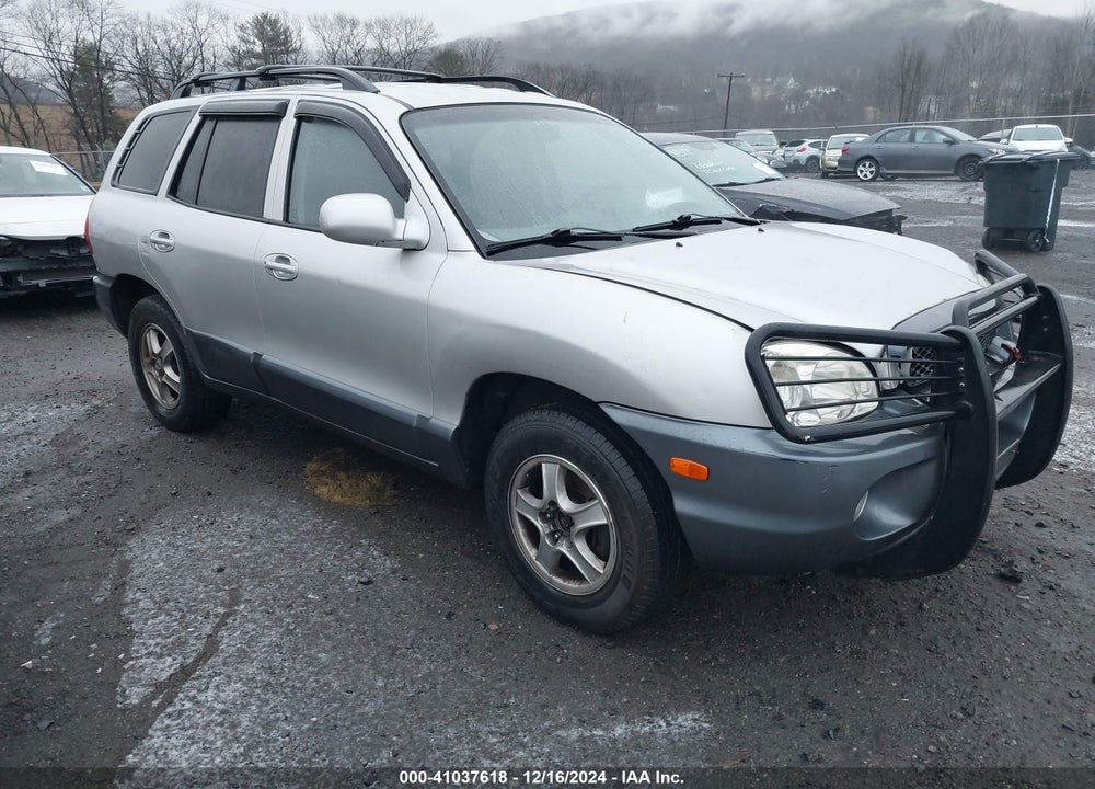 2004 HYUNDAI SANTA FE GLS VIN: KM8SC73D14U845618