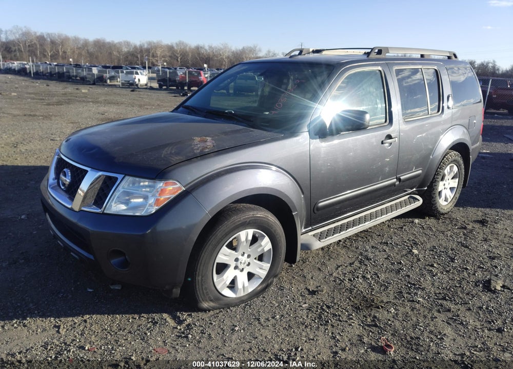 2010 NISSAN PATHFINDER SE VIN: 5N1AR1NN7AC609568