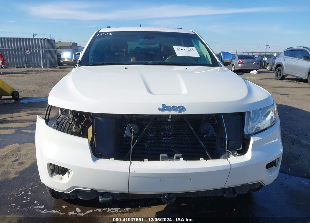 2012 CHEROKEE JEEP GRAND  OVERLAND VIN: 1C4RJFCT3CC263471
