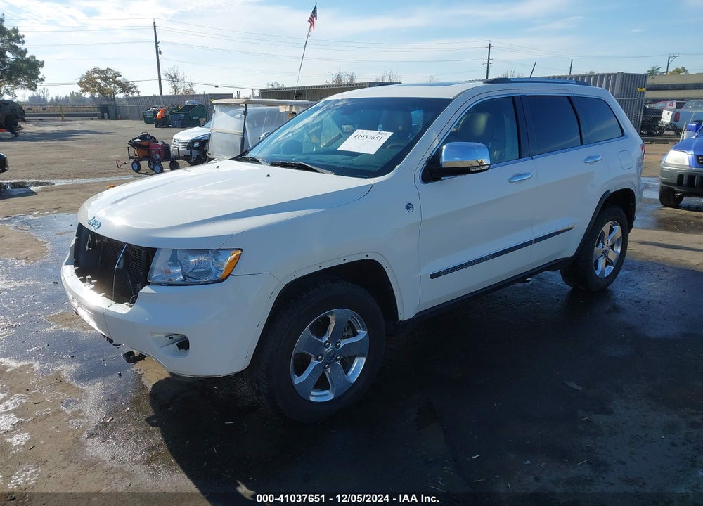 2012 CHEROKEE JEEP GRAND  OVERLAND VIN: 1C4RJFCT3CC263471