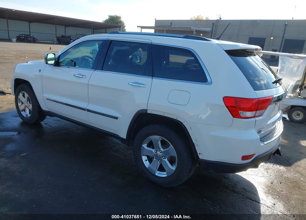 2012 CHEROKEE JEEP GRAND  OVERLAND VIN: 1C4RJFCT3CC263471