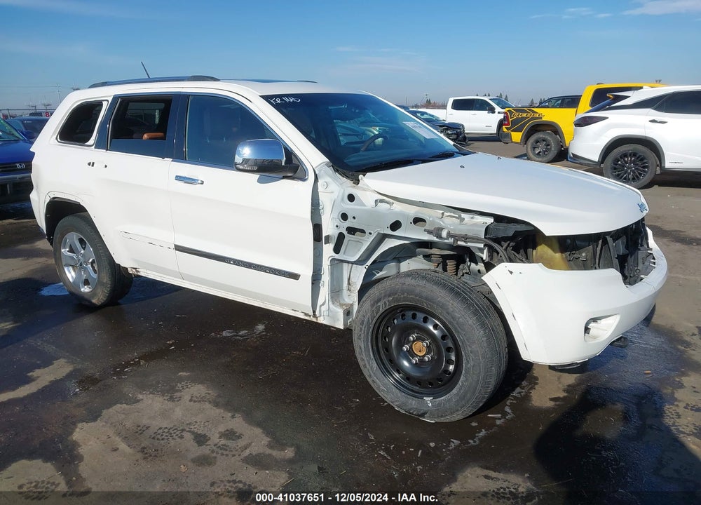 2012 CHEROKEE JEEP GRAND  OVERLAND VIN: 1C4RJFCT3CC263471
