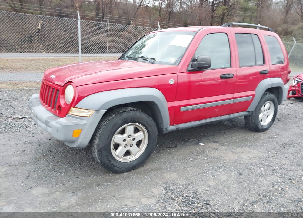 2005 JEEP LIBERTY SPORT VIN: 1J4GL48K95W538889