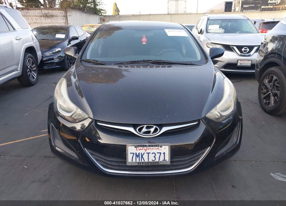 2016 HYUNDAI ELANTRA SE VIN: 5NPDH4AE5GH726025