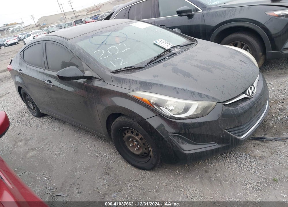 2016 HYUNDAI ELANTRA SE VIN: 5NPDH4AE5GH726025