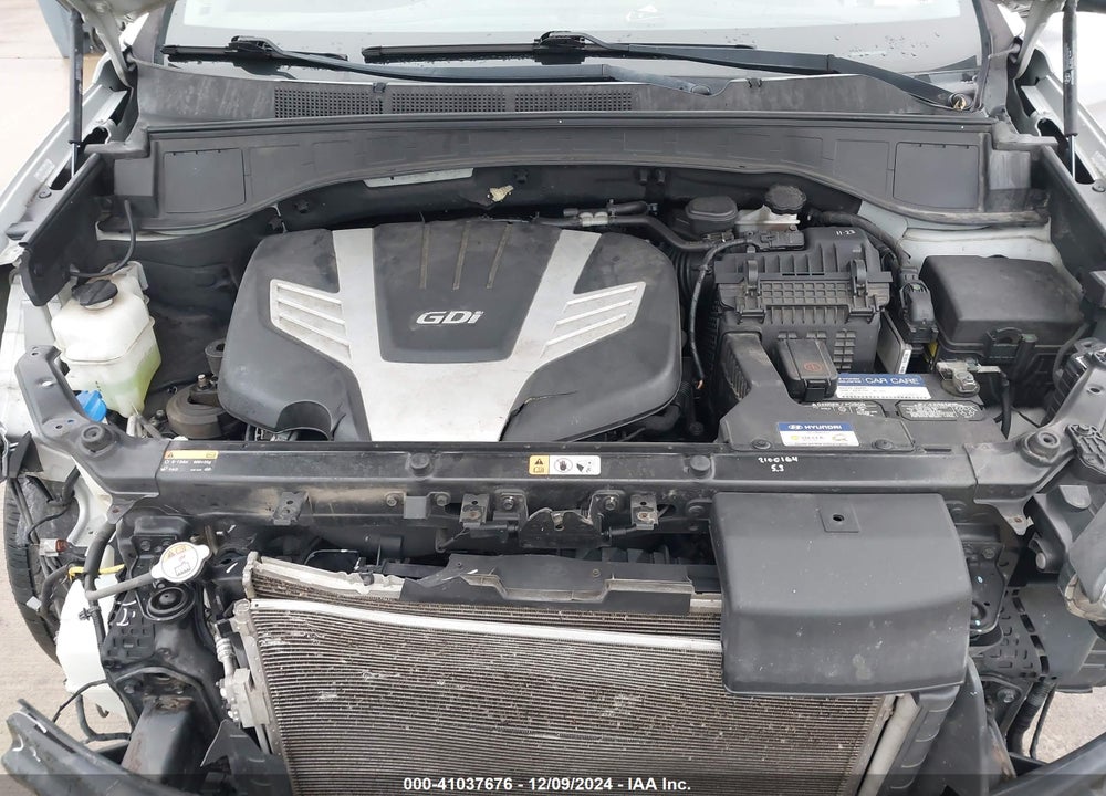 2014 HYUNDAI SANTA FE GLS VIN: KM8SN4HF4EU060952