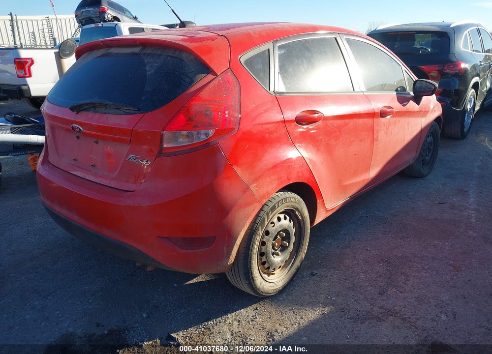 2012 FORD FIESTA SE VIN: 3FADP4EJ4CM132238
