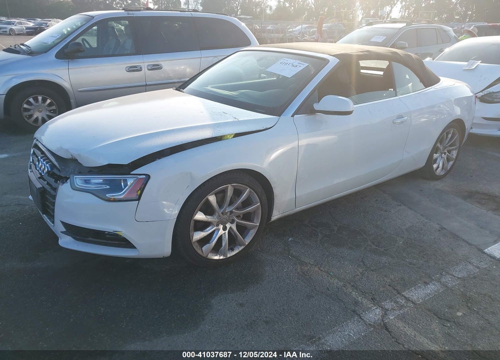 2013 AUDI A5 2.0T PREMIUM VIN: WAULFAFH7DN008939