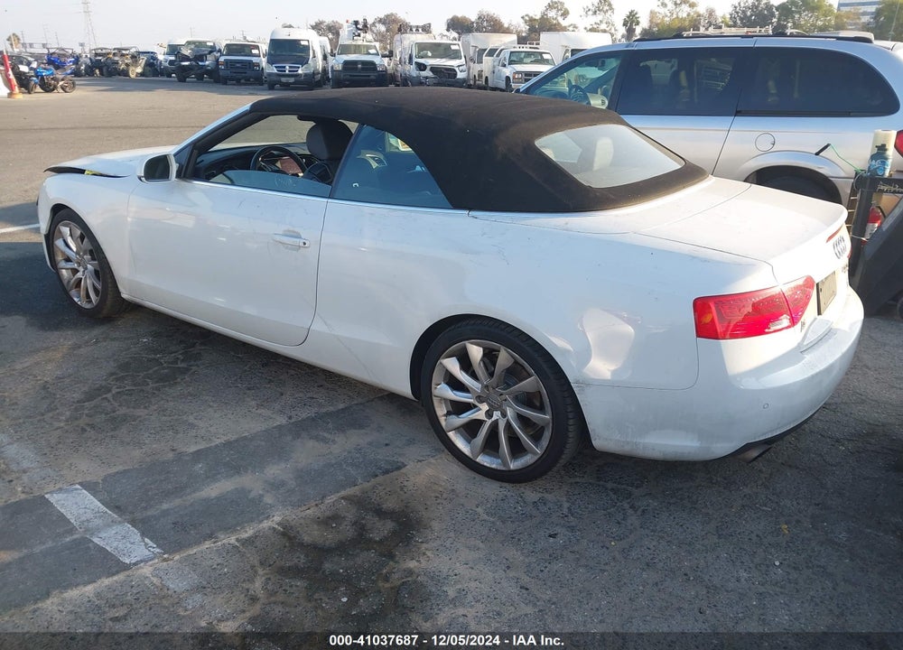 2013 AUDI A5 2.0T PREMIUM VIN: WAULFAFH7DN008939