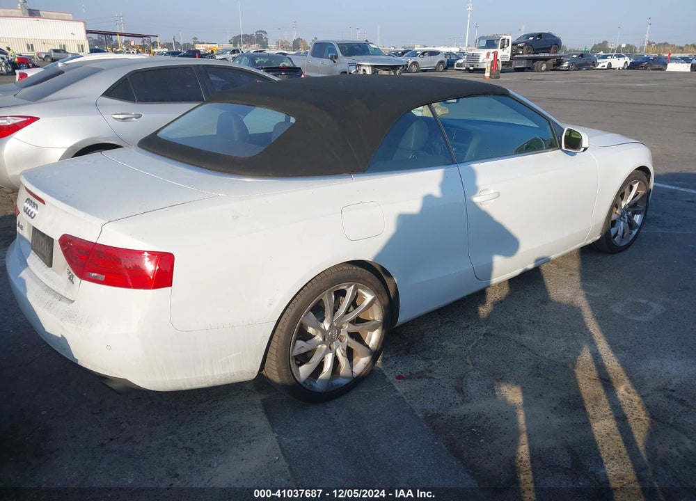 2013 AUDI A5 2.0T PREMIUM VIN: WAULFAFH7DN008939