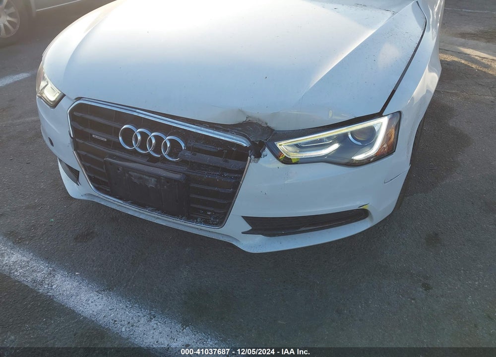 2013 AUDI A5 2.0T PREMIUM VIN: WAULFAFH7DN008939