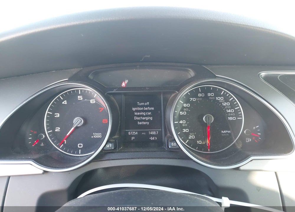 2013 AUDI A5 2.0T PREMIUM VIN: WAULFAFH7DN008939