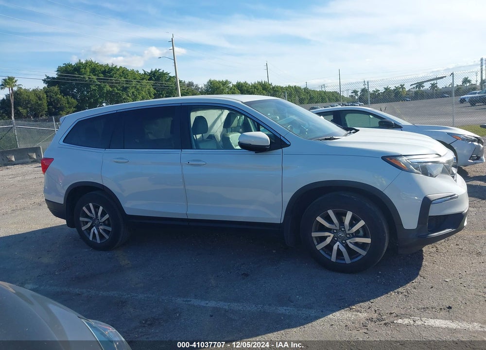 2021 HONDA PILOT 2WD EX-L VIN: 5FNYF5H51MB041873