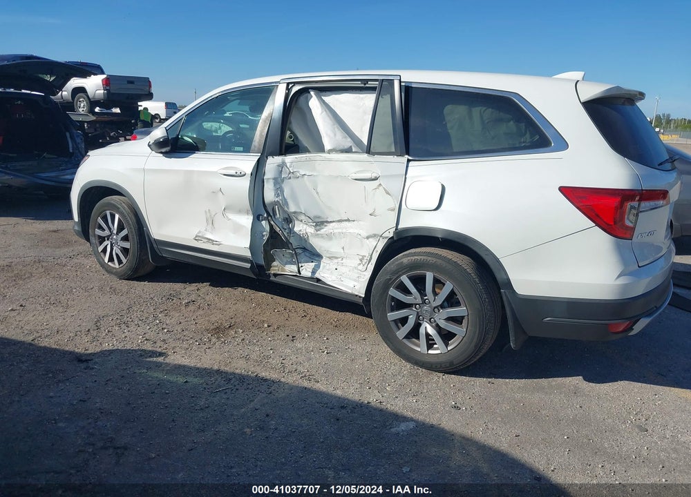 2021 HONDA PILOT 2WD EX-L VIN: 5FNYF5H51MB041873