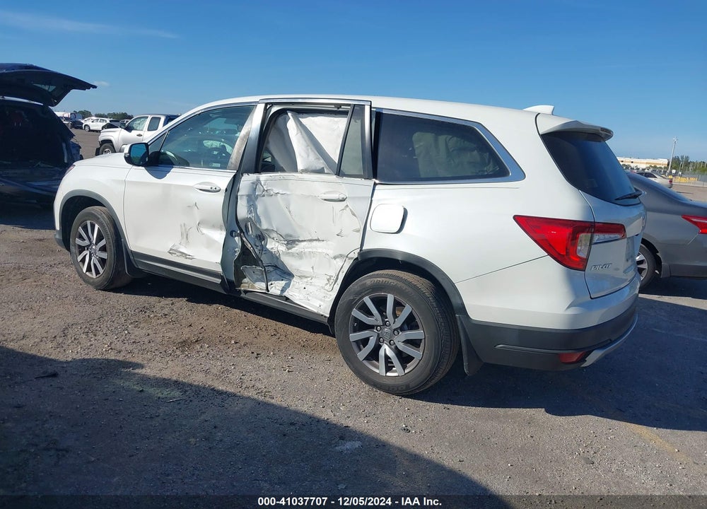 2021 HONDA PILOT 2WD EX-L VIN: 5FNYF5H51MB041873