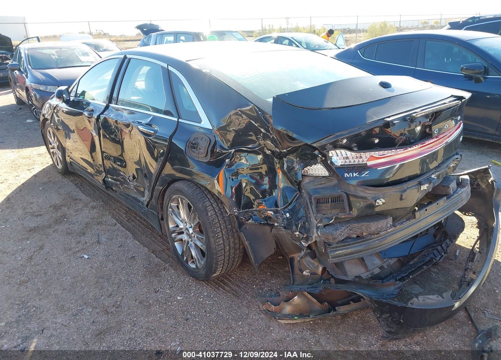 2013 LINCOLN MKZ VIN: 3LN6L2GKXDR816252