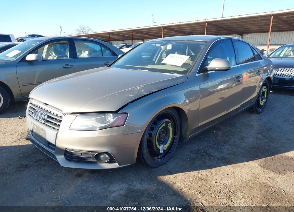 2009 AUDI A4 2.0T PREMIUM VIN: WAUSF78K89N036814