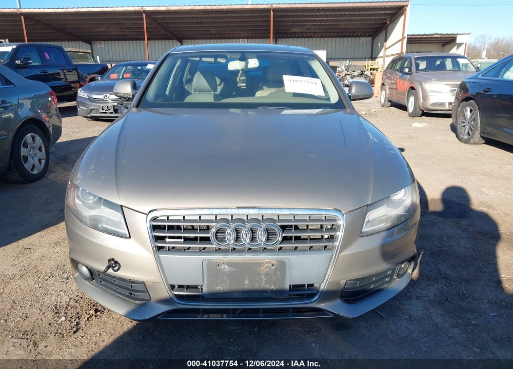 2009 AUDI A4 2.0T PREMIUM VIN: WAUSF78K89N036814